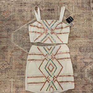 NBD x Naven two piece outfit